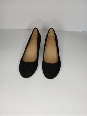 Black Women’s Flats Size 10 | Comfortable Classic Ballet Shoes | Casual & Work S